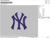 Yanke3s NY Embroidery File 3 Size