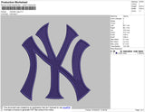 Yanke3s NY Embroidery File 3 Size