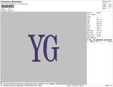 YG Embroidery File 4 size