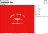 Dragonfly INnn Embroidery File 6 sizes