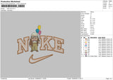 Nike Carl Embroidery File 6 sizes